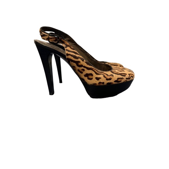 Stuart Weitzman Platform pumps,‎ leopard print, Size 7, Medium Width Pre-owned - Picture 1 of 7